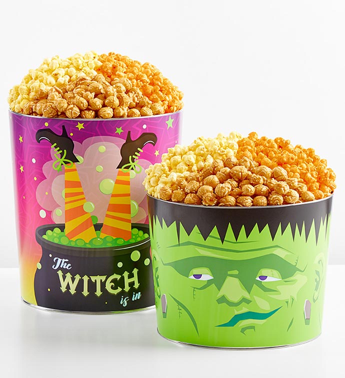 Monster Mischief 3 1/2 Gallon 3 Flavor Popcorn Tin